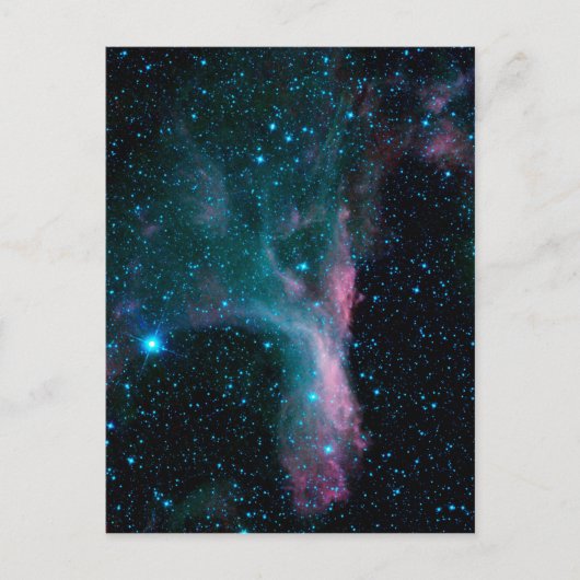 Kosmische Ballerina im Weltraum der NASA Postkarte (Vorderseite)