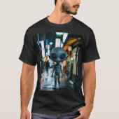 "Kosmische Begegnung" T-Shirt (Vorderseite)