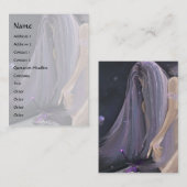 Kosmische Begegnung Visitenkarte (Vorne/Hinten)