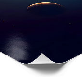 Kosmische Blase Galaxie Fantasy Art Poster (Ecke)