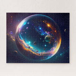 Kosmische Blase Galaxie Fantasy Art Puzzle