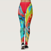 kosmische Blase Leggings (Rückseite)