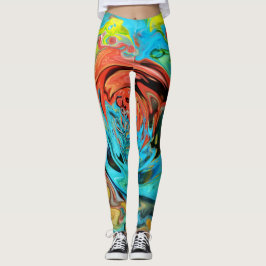 kosmische Blase Leggings