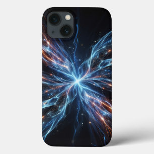 Kosmische Blau- und Orange-Energie-Handyhülle Abst Case-Mate iPhone Hülle