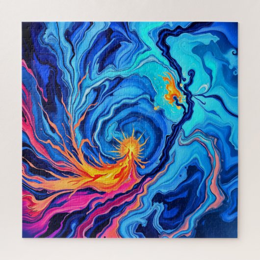 Kosmische Blaze Puzzle (Vertikal)