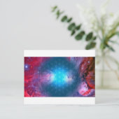 Kosmische Blume des Lebens Postkarte (Stehend Vorderseite)