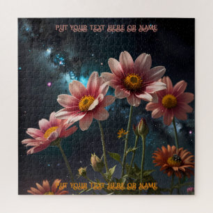 Kosmische Blume Galaxie & Universe Geschenkartikel Puzzle