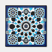 Kosmische Blume III Magnet (Vorne)