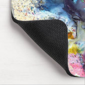 Kosmische Blume Mousepad (Ecke)