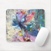 Kosmische Blume Mousepad (Mit Mouse)