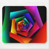 Kosmische Blume Niedlich Cool Moderne Abstrakte Ku Mousepad (Vorne)