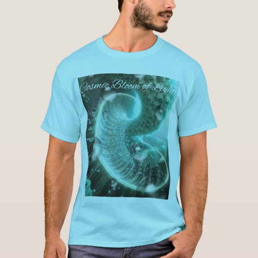 Kosmische Blüte des Lichts T-Shirt (Vorderseite)