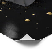 Kosmische Blüte Poster (Ecke)
