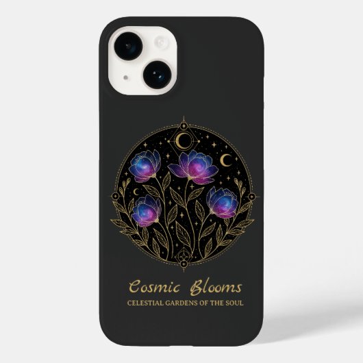 Kosmische Blüten – Zellulares Blumenmandala Case-Mate iPhone Hülle (Rückseite)