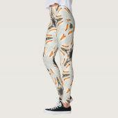 kosmische Bracksterne, braun Leggings (Links)