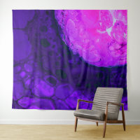 *~* Kosmische Braue Rosa Abstrakter Kreis Lila