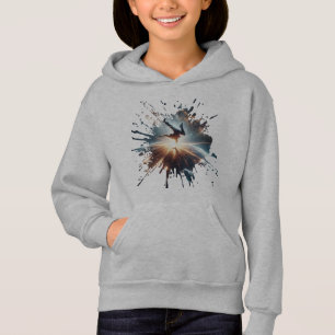 Kosmische Breakdancer-Kunst – Galaxy Hip Hop Tanz Hoodie