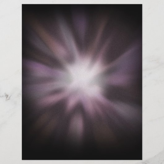 Kosmische Burst-Kunst Flyer (Vorne)
