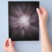 Kosmische Burst-Kunst Flyer (Hand)