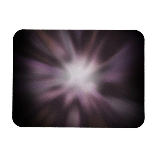 Kosmische Burst-Kunst Magnet (Horizontal)