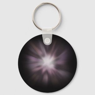 Kosmische Burst-Kunst Schlüsselanhänger