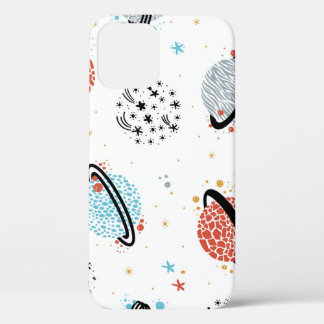 Kosmische Cartoon: Vintage Weltraumwunder Case-Mate iPhone Hülle