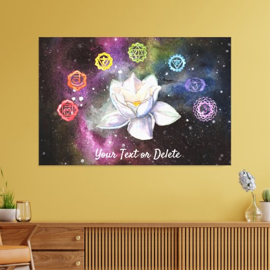 *~* Kosmische Celestial Chakra Cosmos Leinwanddruck (Insitu (Wohnzimmer))
