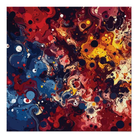 Kosmische Chroniken Poster (Vorderseite)