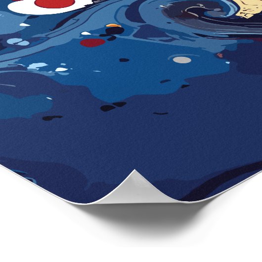 Kosmische Chroniken Poster (Ecke)