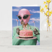 Kosmische Couture Geburtstagskarte Karte (Gelbe Blume)