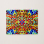 Kosmische Creatrip2 - Psychedelischer trippy Puzzle (Horizontal)