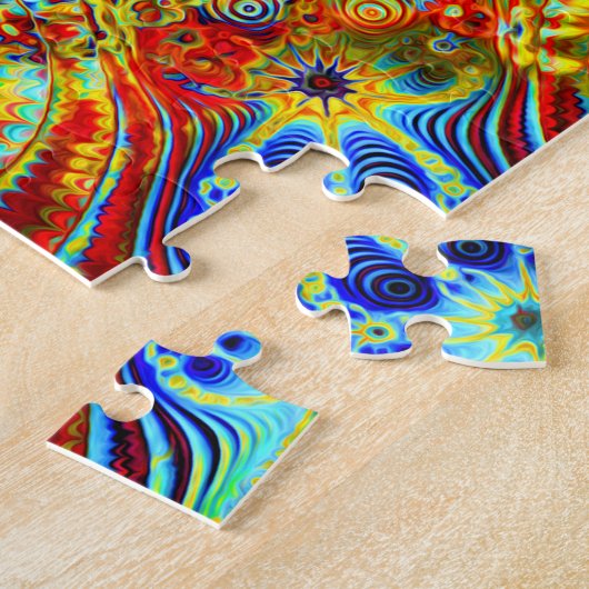 Kosmische Creatrip2 - Psychedelischer trippy Puzzle (Seite)