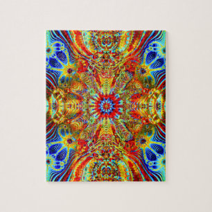 Kosmische Creatrip2 - Psychedelischer trippy Puzzle