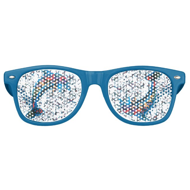 Kosmische Delphin Sonnenbrille (Vorderseite)