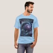 Kosmische Designs für Weltraum- und Astrologie-Ven T-Shirt (Vorne ganz)