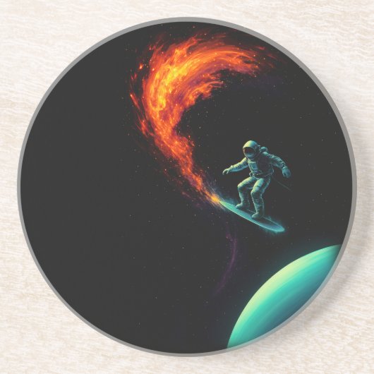 Kosmische Divergenz Getränkeuntersetzer (Vorne)