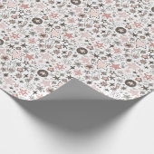 Kosmische Doodles: Sterne und Kometen Geschenkpapier (Ecke)