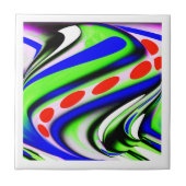 Kosmische Drehung Fliese (Vorderseite)