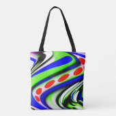 Kosmische Drehung Tasche (Rückseite)