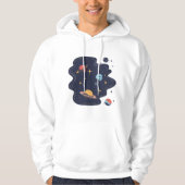 Kosmische Drift Hoodie (Vorderseite)