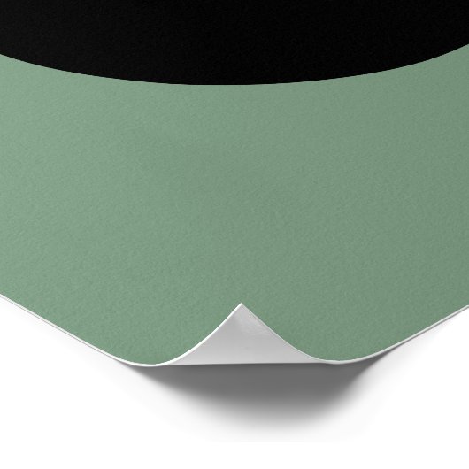 Kosmische Echos: Abstrakte Zirkelfusion Poster (Ecke)