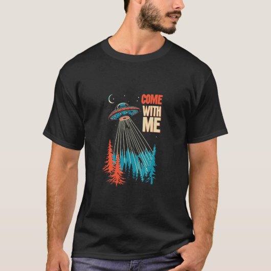 Kosmische Einladung T-Shirt (Vorderseite)