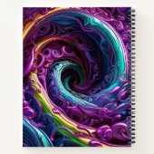 Kosmische Elegance Notizblock (Rückseite)