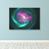 Kosmische Embryo Leinwanddruck (Insitu (Holzboden))