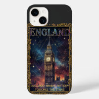 Kosmische England Big Ben Himmels Kunst