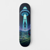 Kosmische Entführung Edition 1 Skateboard (Vorderseite)