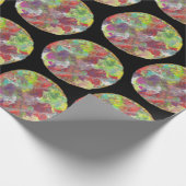 Kosmische Erde Geschenkpapier (Ecke)