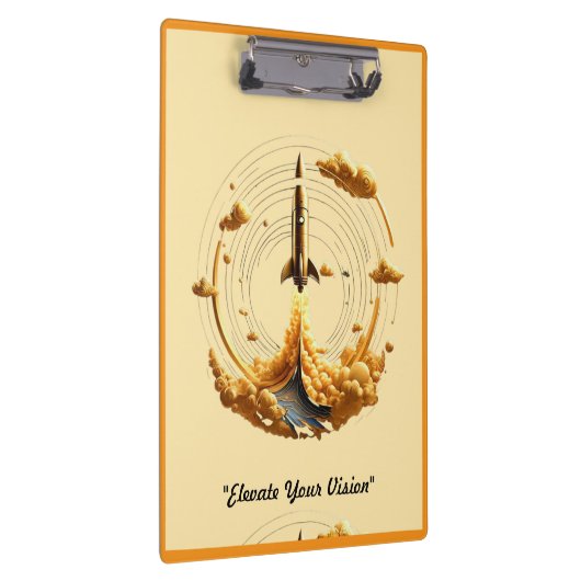 "Kosmische Erkundung enthüllt" Klemmbrett (Rechts)