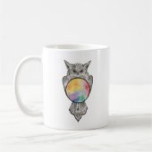 Kosmische Eulen-Tasse Kaffeetasse (Links)