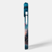 Kosmische Fantasie Magische Blume Case-Mate iPhone Hülle (Rückseite / Links)